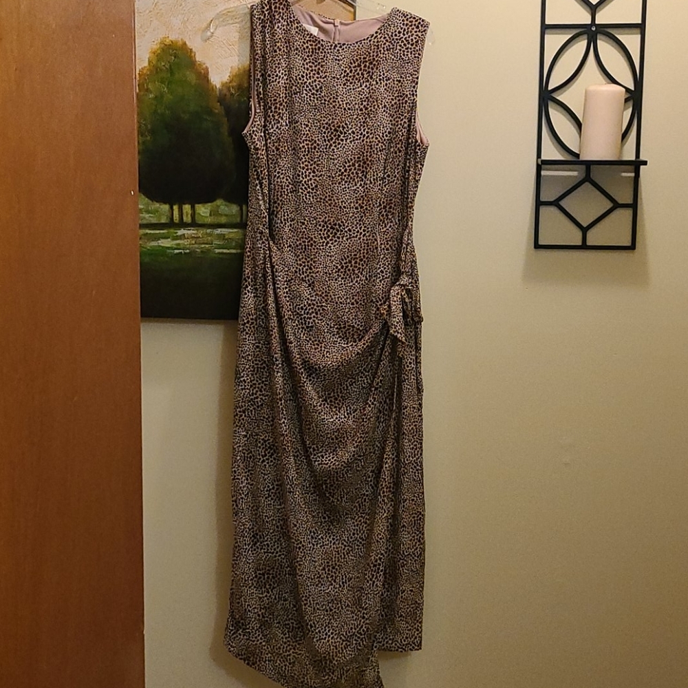 AGB Leporad Print Dress Byer California